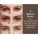  
HB Bomb Brow : #5 Medium Brown